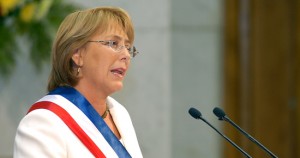 Michelle Bachelet, directora general d'ONU Dones i expresidenta de la república de Chile.