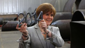 La Viceprimer Ministre d’Escòcia, Nicola Sturgeon, és la responsable de la campanya a favor del sí a la independència.