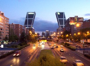 Paseig de la Castellana, Madrid. Font: www.fotosdemadrid.es