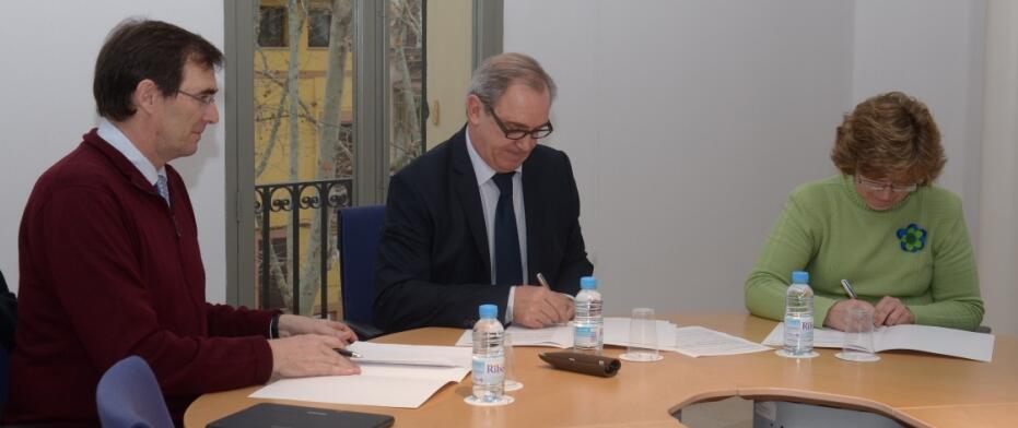 D'esquerra a dreta: Santiago Cavanillas, Martín Aleñar i Margalida Riutort. Font: Col·legi d'Advocats de les Illes Balears.
